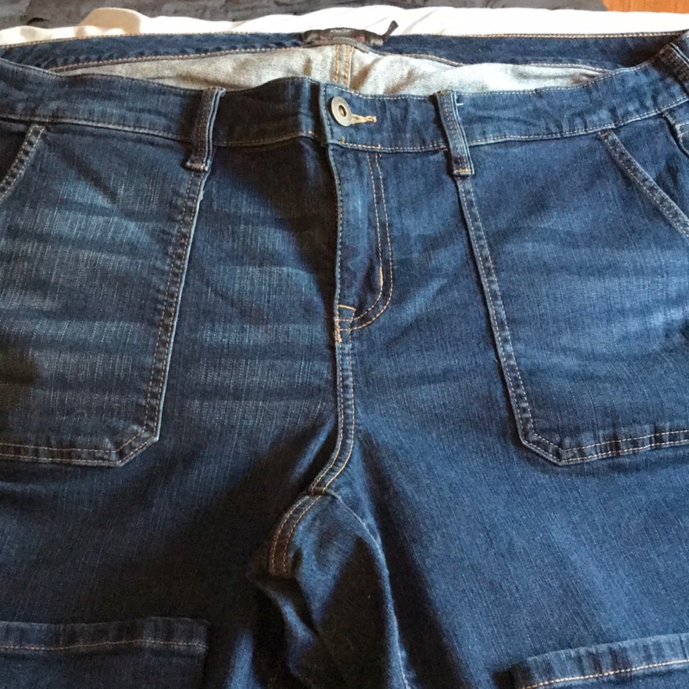 Women’s Blue Denim Jeans - Classic Dark Wash